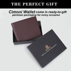 CIMONI Genuine Leather Wallet for Men I Ultra Strong Stitching I Multiples Credit Card Slots Visit the CIMONI Store