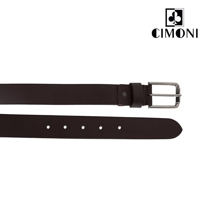 CIMONI® Premium Genuine Leather Belt for Men Jeans & Pants Wear Belt (1 Year Gurantee)