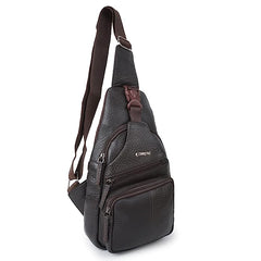 CIMONI Genuine Leather Classic Unique Design Cross Body Chest Bag Outdoor Small Shoulder Side Bags For Unisex - CIMONI 