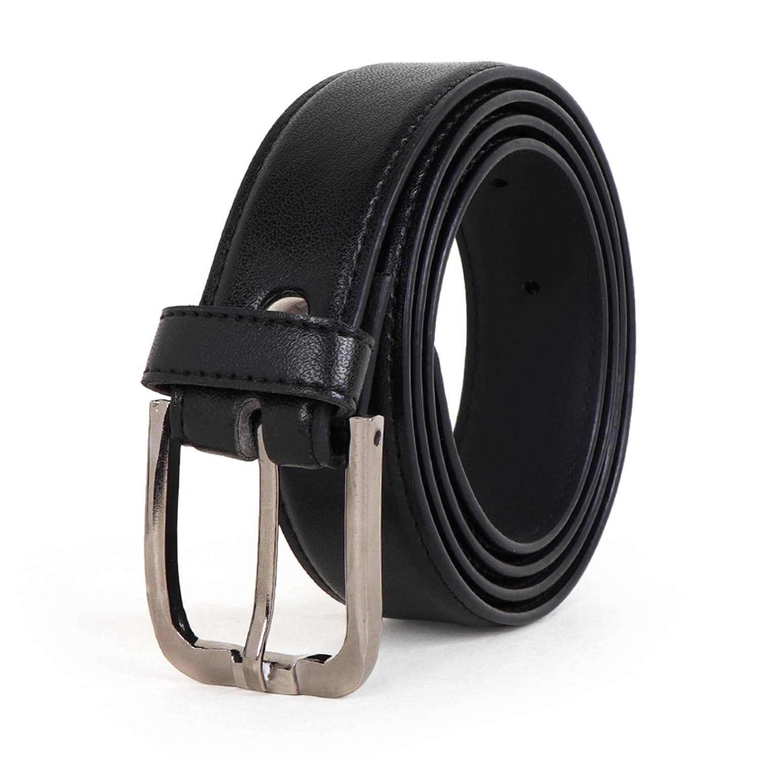 CIMONI® Premium Vegan Leather Belt for Men Jeans & Pants Wear Classic Design Formal & Casual Leatherette Waist Belt