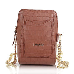 Trendy Mobile Sling Bag for Ladies/Girls Small with Chain Strap Side Purse For Women Cross Sling Wallet/Mobile Case - CIMONI 