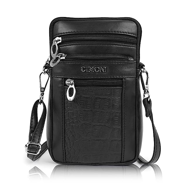 CIMONI Leather Stylish Trendy Mini Shoulder daytrip Hobo crossbody Slingbag For Women