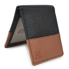 CIMONI Genuine Leather Wallet for Men I Ultra Strong Stitching I 6 Credit Card Slots