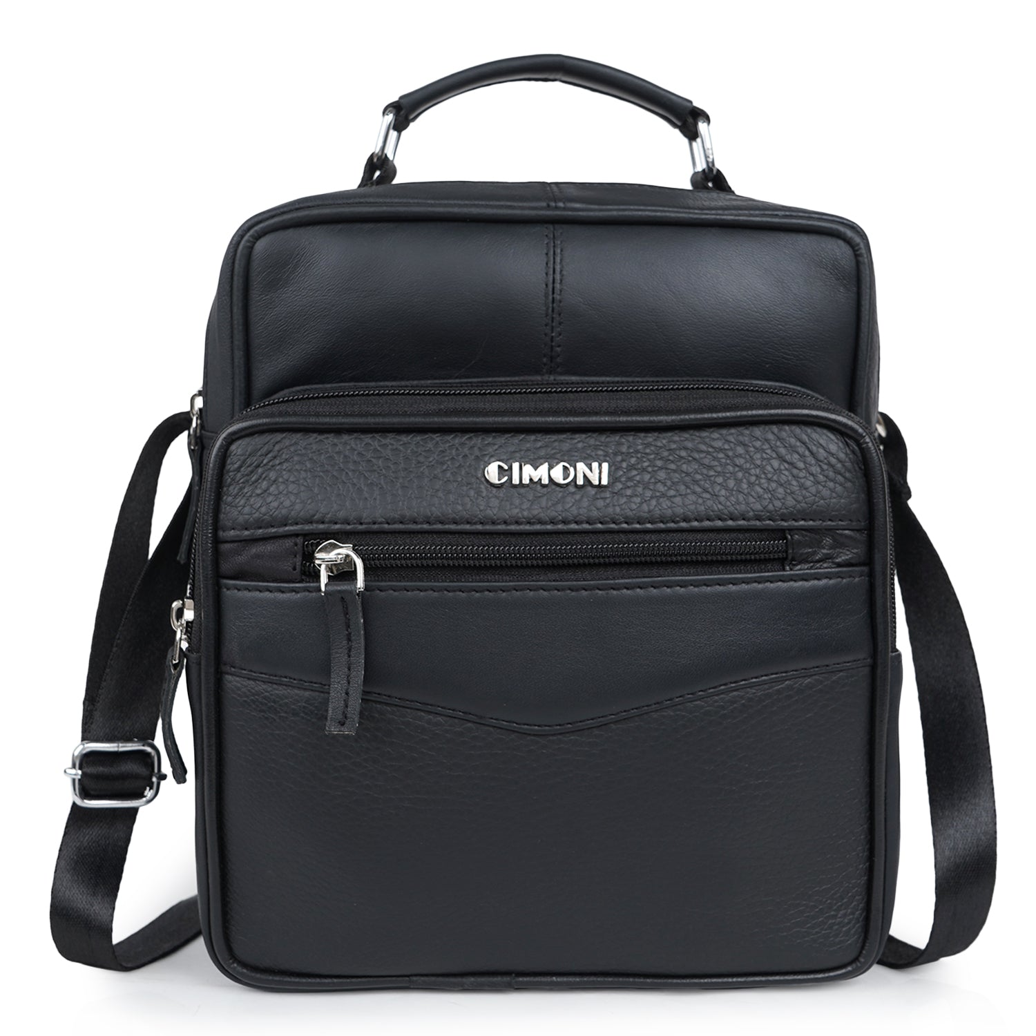CIMONI Genuine Leather Stylish Trendy Design Shoulder Crossbody Daytrip Side Sling Bag For Unisex
