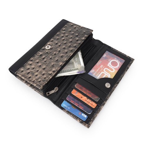 CIMONI Genuine Leather Classy Elegant Trendy Unique Design Dailyuse Hand Wallet Clutch For Women