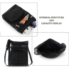 CIMONI Genuine Leather Stylish Unique Design Daytrip Trendy Travel Crossbody Sling Bag For Women