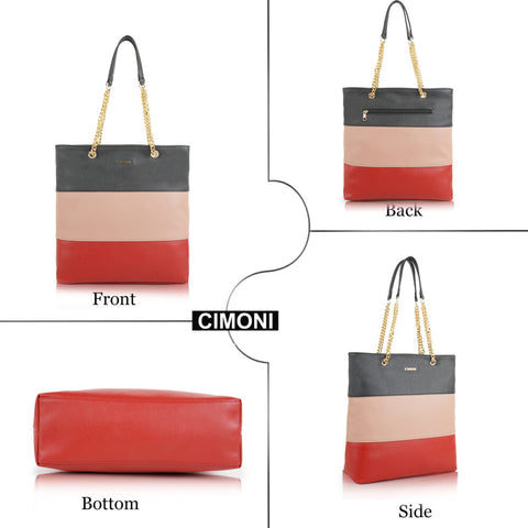 CIMONI Multicolor Shoulder Handbag For Women