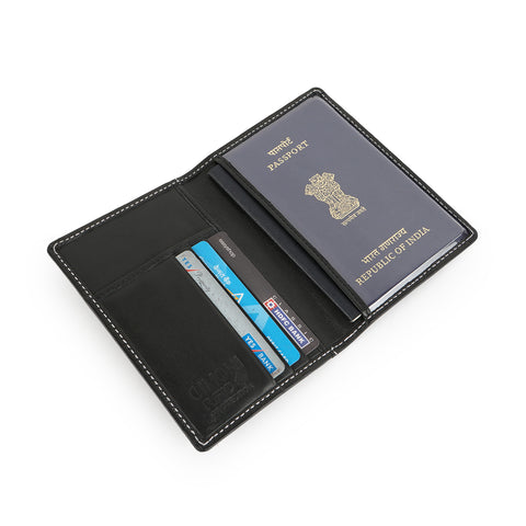 Leather Combo Gift Set Passport Holder And Luggage Tag - CIMONI 